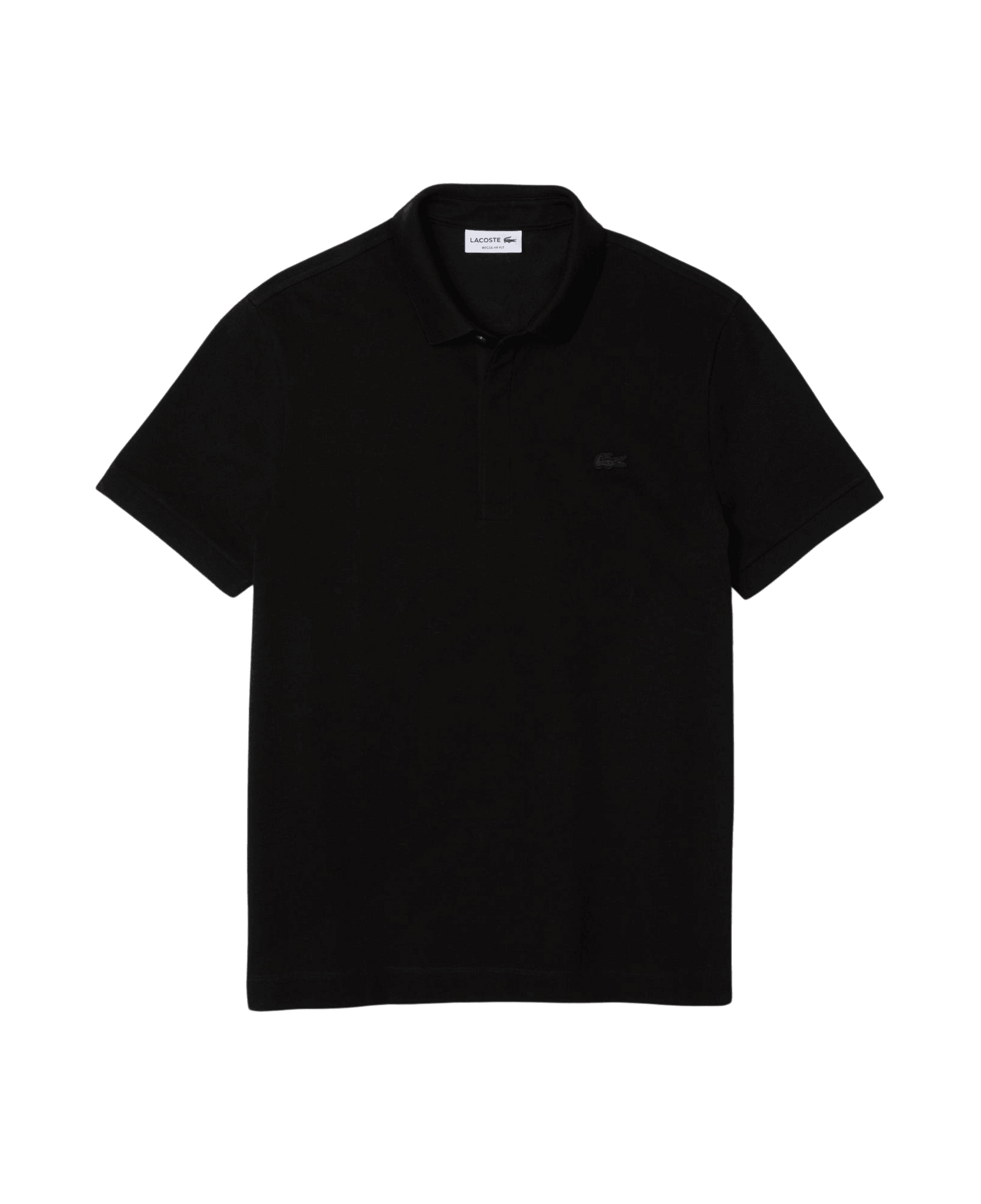 Polo Lacoste Paris Regular Fit Noir - ECRU