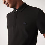 Polo Lacoste Paris Regular Fit Noir - ECRU