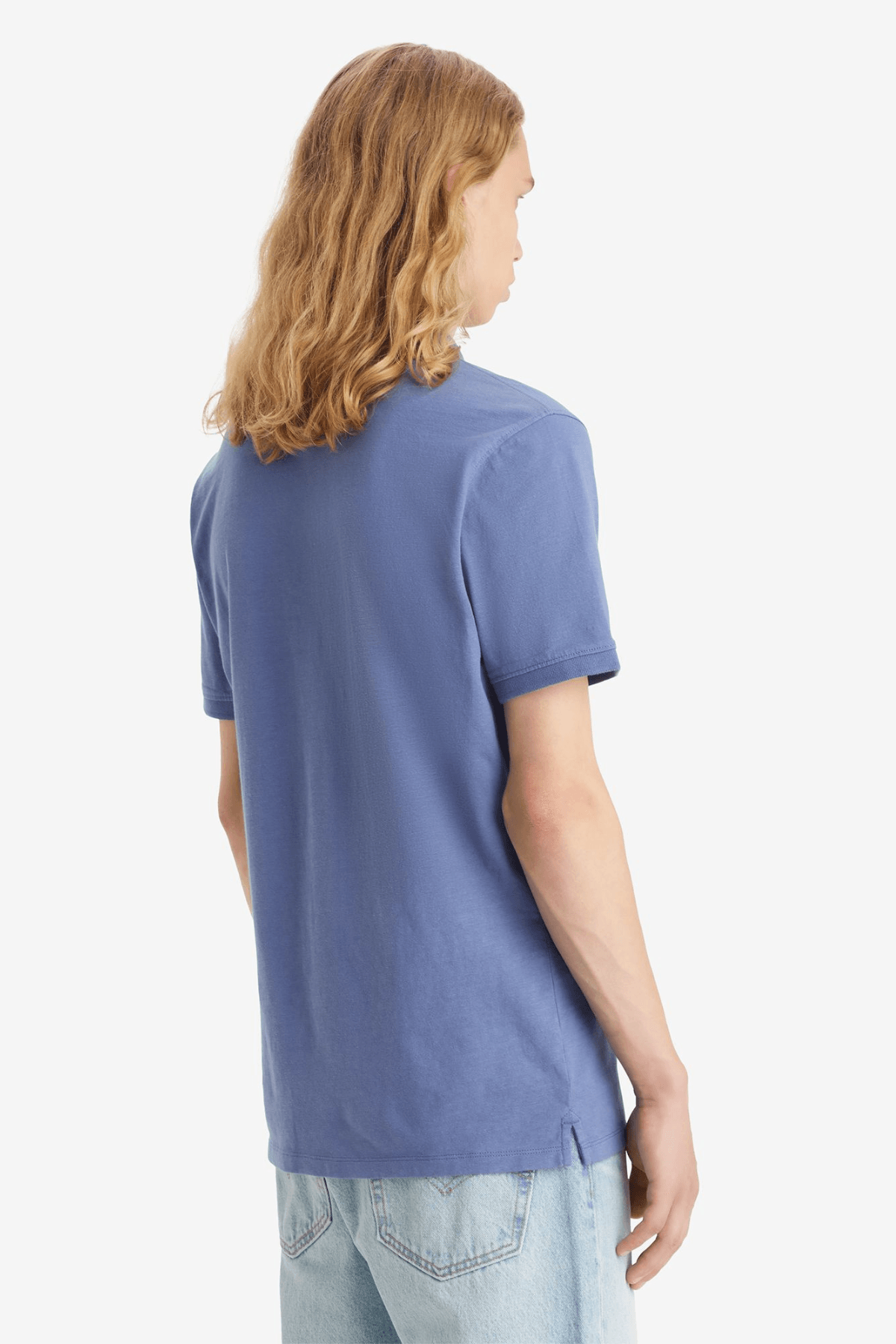 Polo Levi's® de Hombre Slim Housemark Coastal Fjord - ECRU