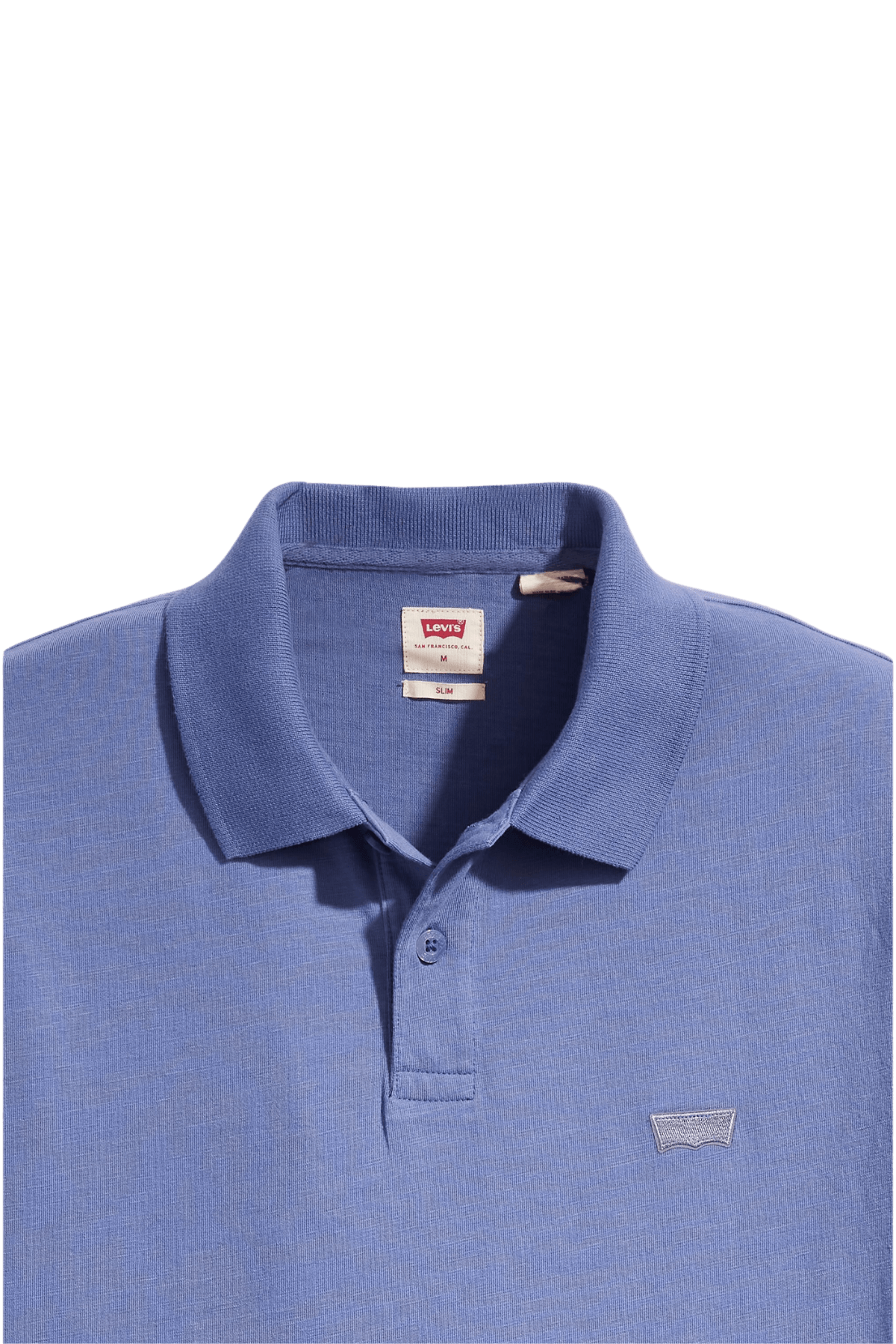 Polo Levi's® de Hombre Slim Housemark Coastal Fjord - ECRU