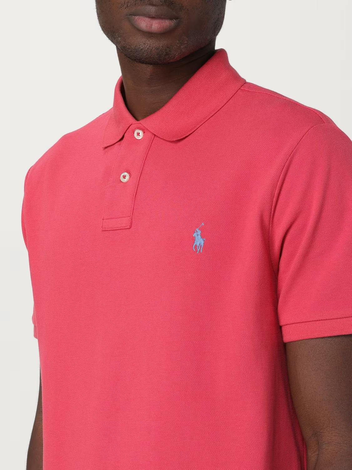 Polo Polo Ralph Lauren Rojo Nantucket Piqué Custom Slim Fit - ECRU