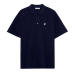 Polo Pompeii Navy Emilio - ECRU