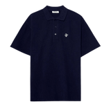 Polo Pompeii Navy Emilio - ECRU