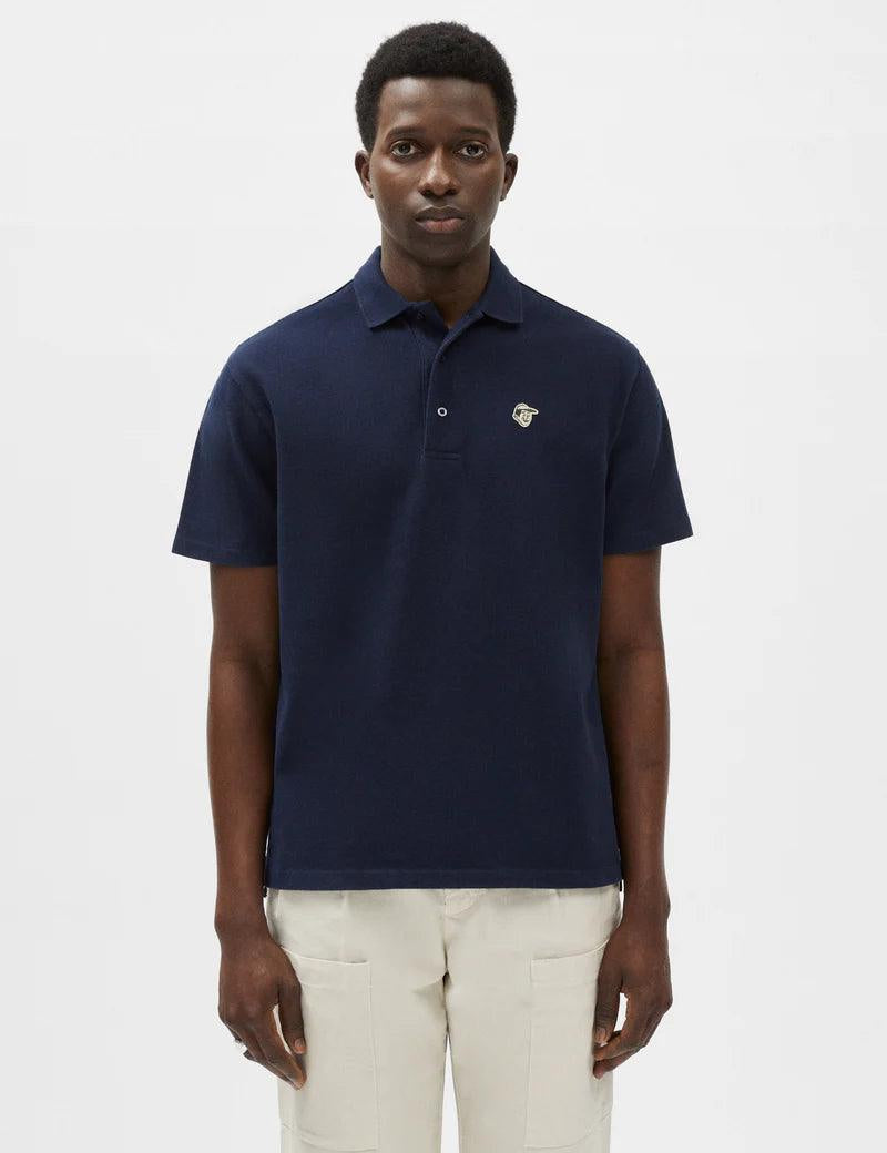 Polo Pompeii Navy Emilio - ECRU