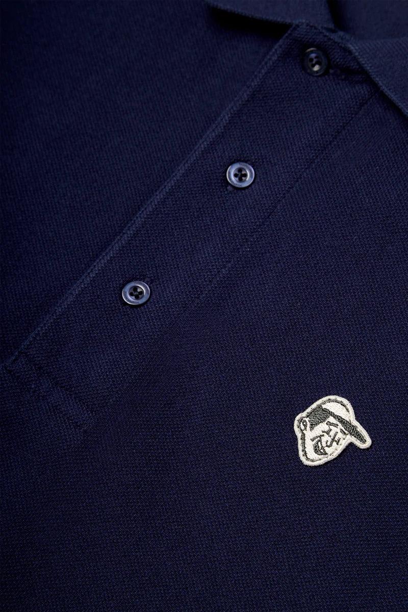 Polo Pompeii Navy Emilio - ECRU