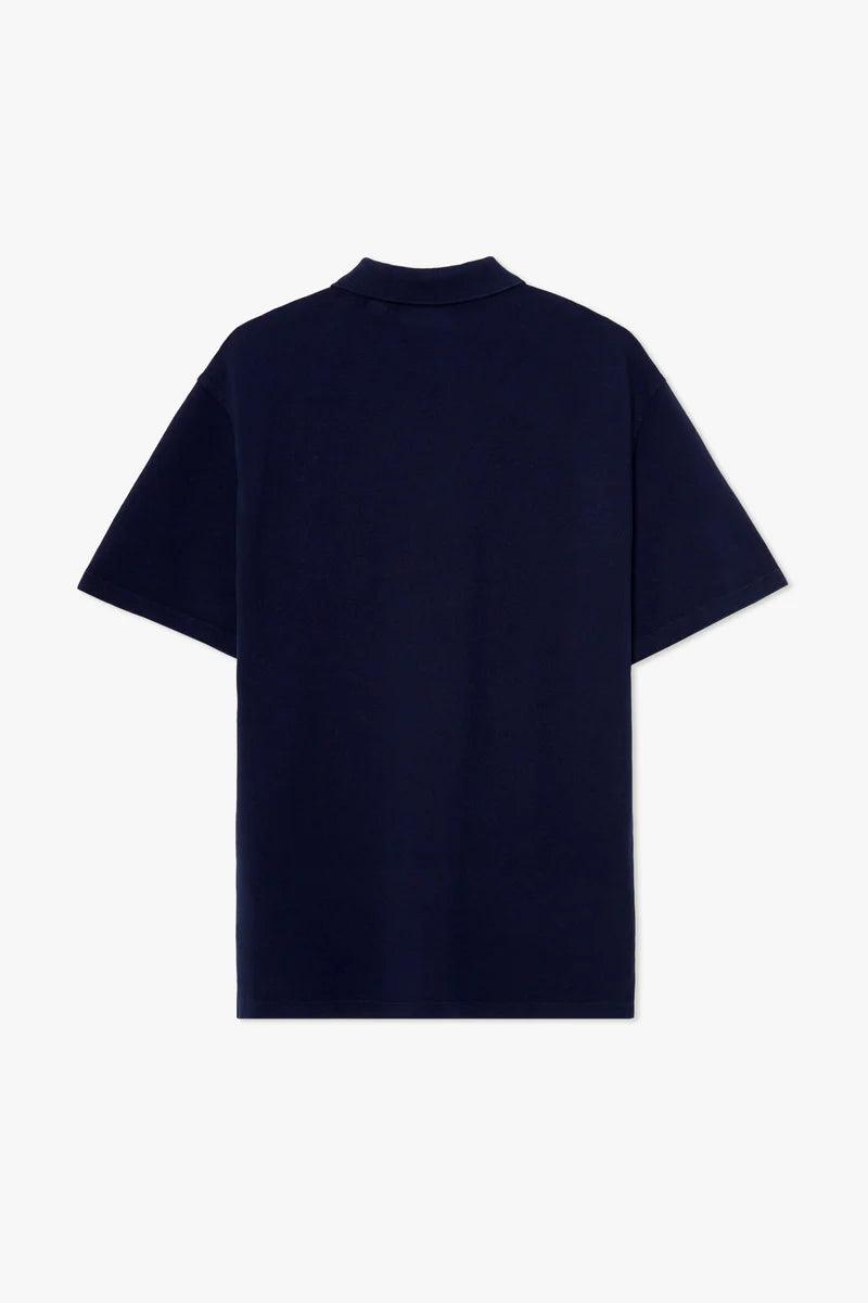 Polo Pompeii Navy Emilio - ECRU