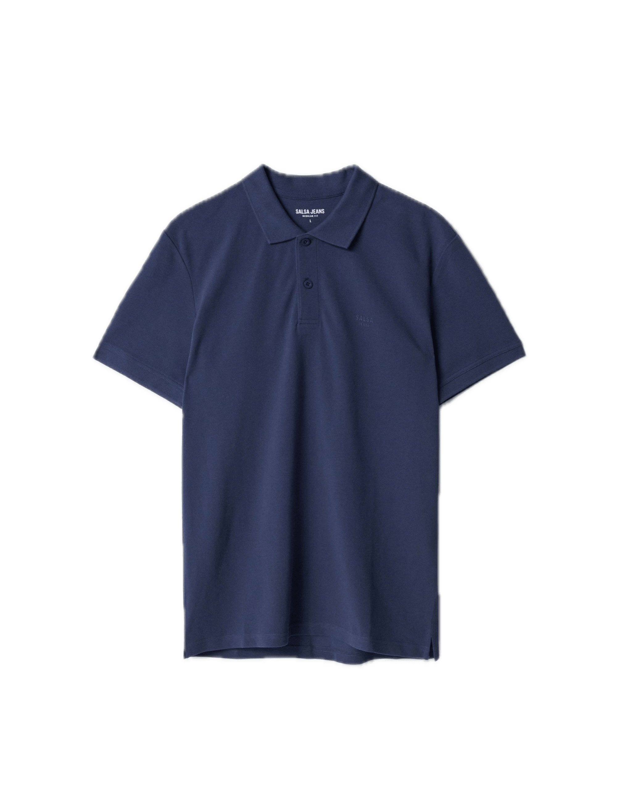 Polo Salsa Jeans Básico Regular Fit Blue - ECRU