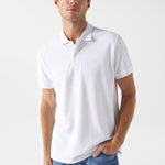 Polo Salsa Jeans Básico Regular Fit White - ECRU