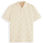 Polo Scotch & Soda Mini AOP - ECRU