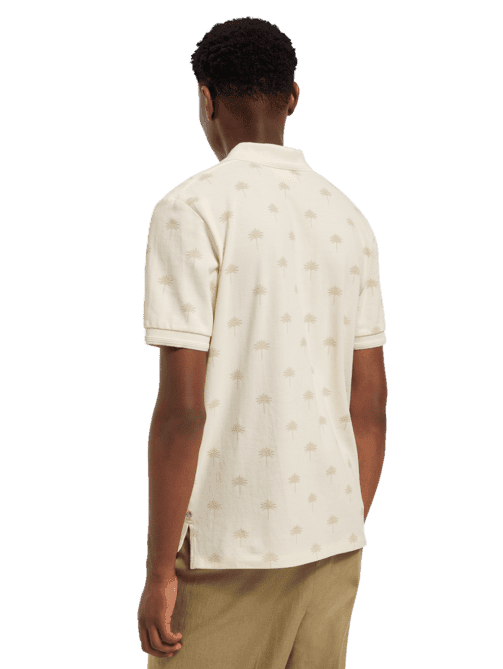 Polo Scotch & Soda Mini AOP - ECRU