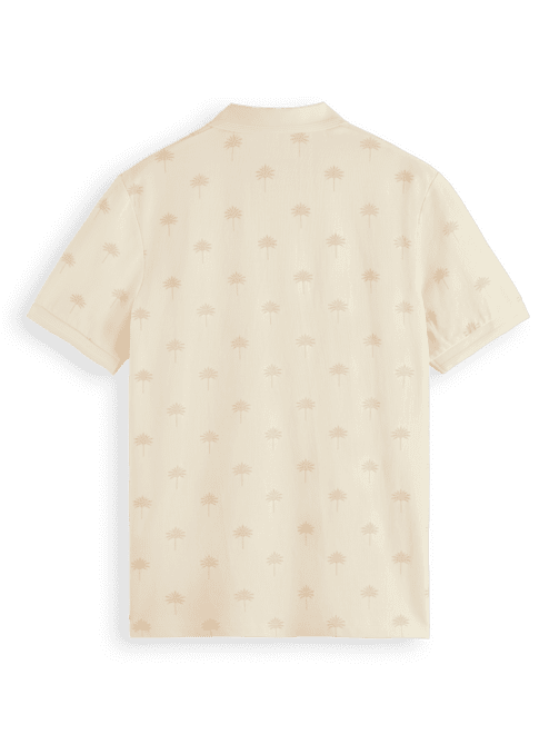 Polo Scotch & Soda Mini AOP - ECRU