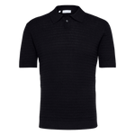 Polo Selected Howen Knit Black - ECRU