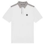 Polo Weekend Offender Costa Mid Check Collar White - ECRU