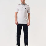 Polo Weekend Offender Costa Mid Check Collar White - ECRU