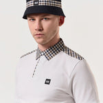 Polo Weekend Offender Costa Mid Check Collar White - ECRU