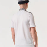 Polo Weekend Offender Costa Mid Check Collar White - ECRU