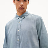 ARMEDANGELS Quaasa Deep Teal Shirt