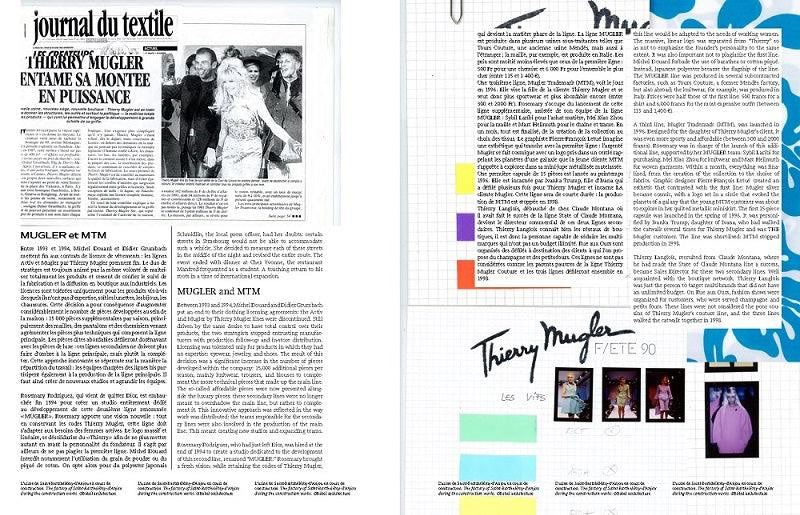 Revista GRIFFE' Nº 2 THIERRY MUGLER - ECRU