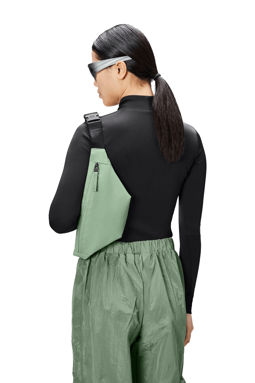 Riñonera Rains Impermeable Bum Bag Mini Haze - ECRU