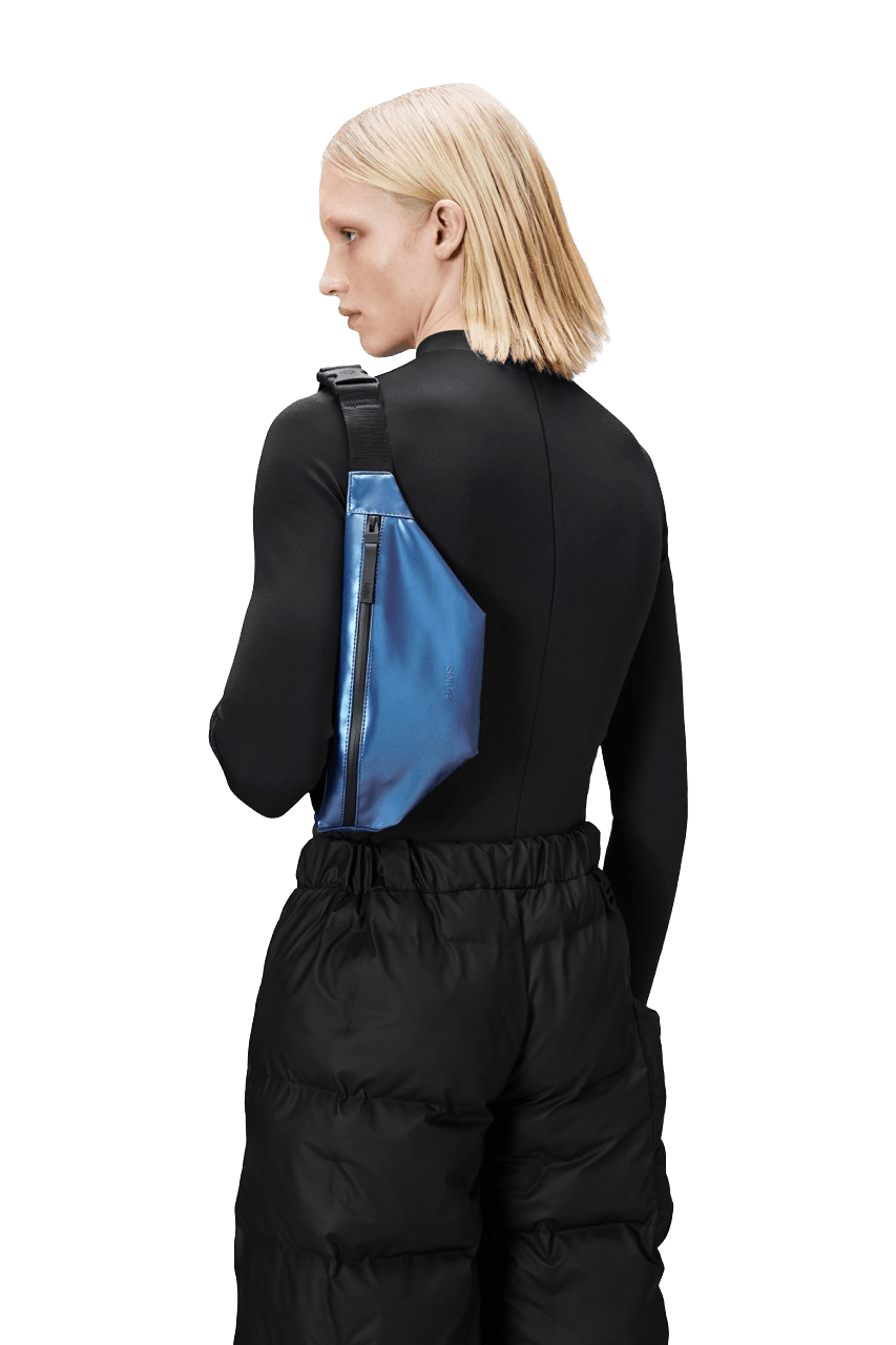 Riñonera Rains Impermeable Bum Bag Mini Laser - ECRU