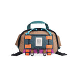 Riñonera Topo Designs Mountain Hip Pack Botanic Green Grape - ECRU