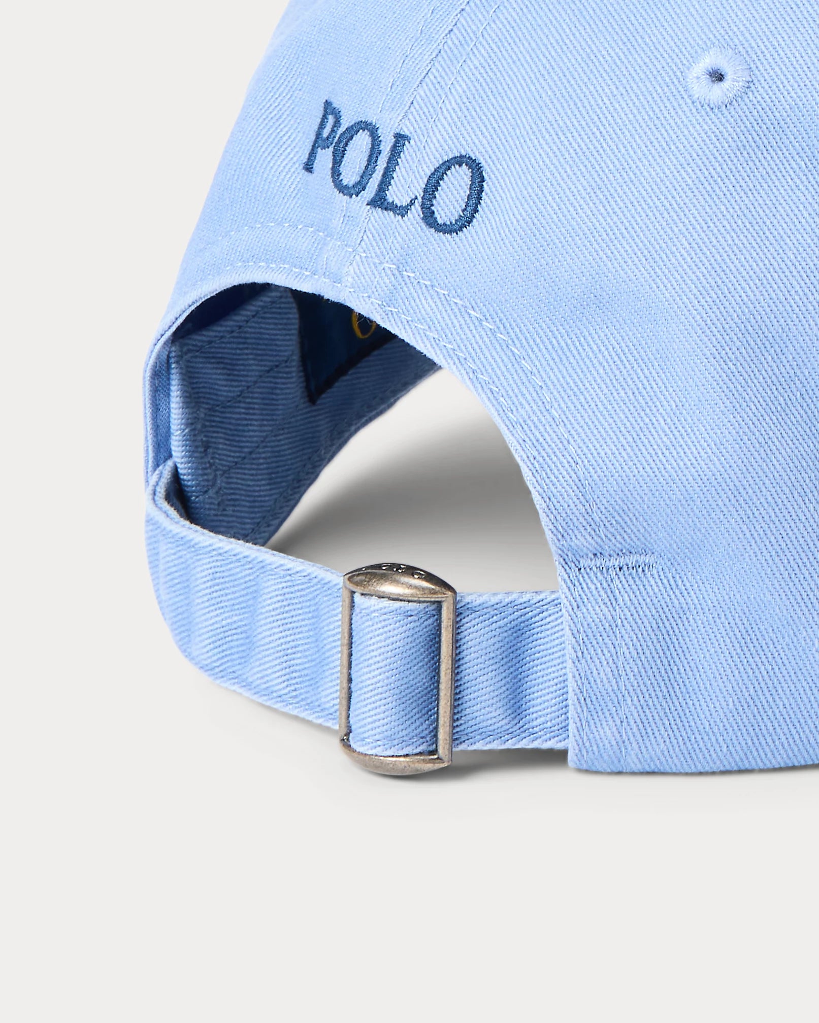 Gorra POLO RALPH LAUREN de tela de chino de algodón Campus Blue