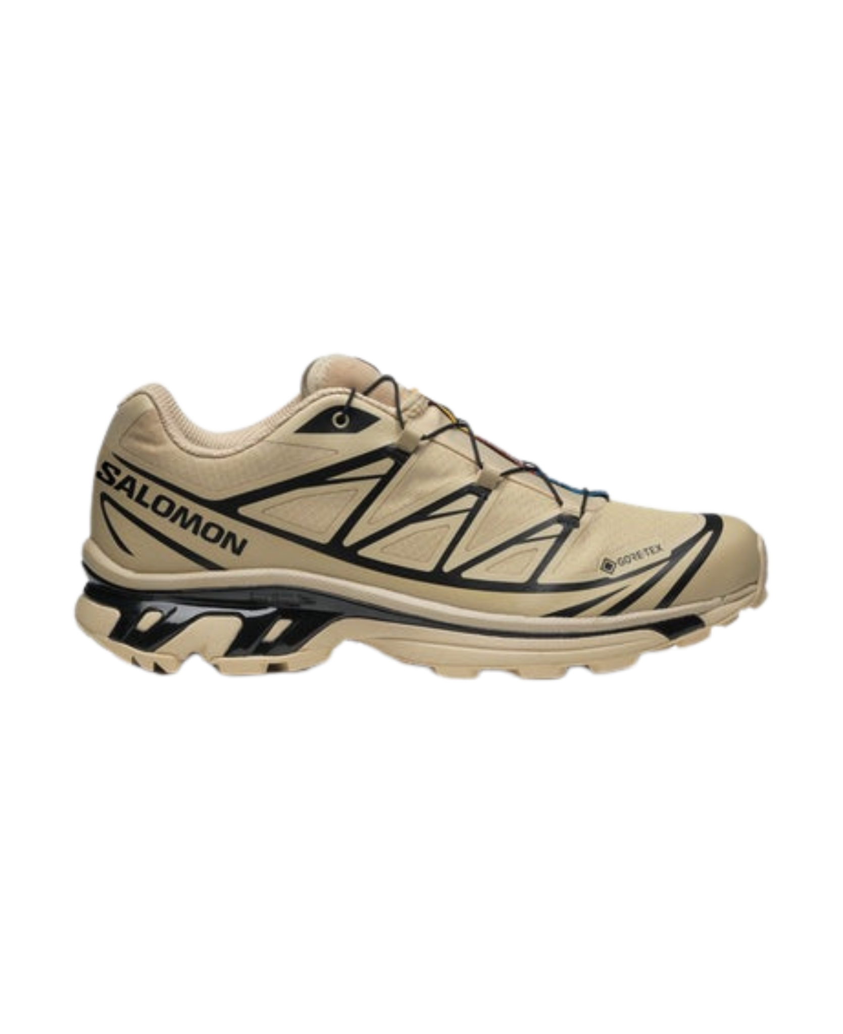 SALOMON XT-6 Gore-Tex Safari Schwarze Turnschuhe