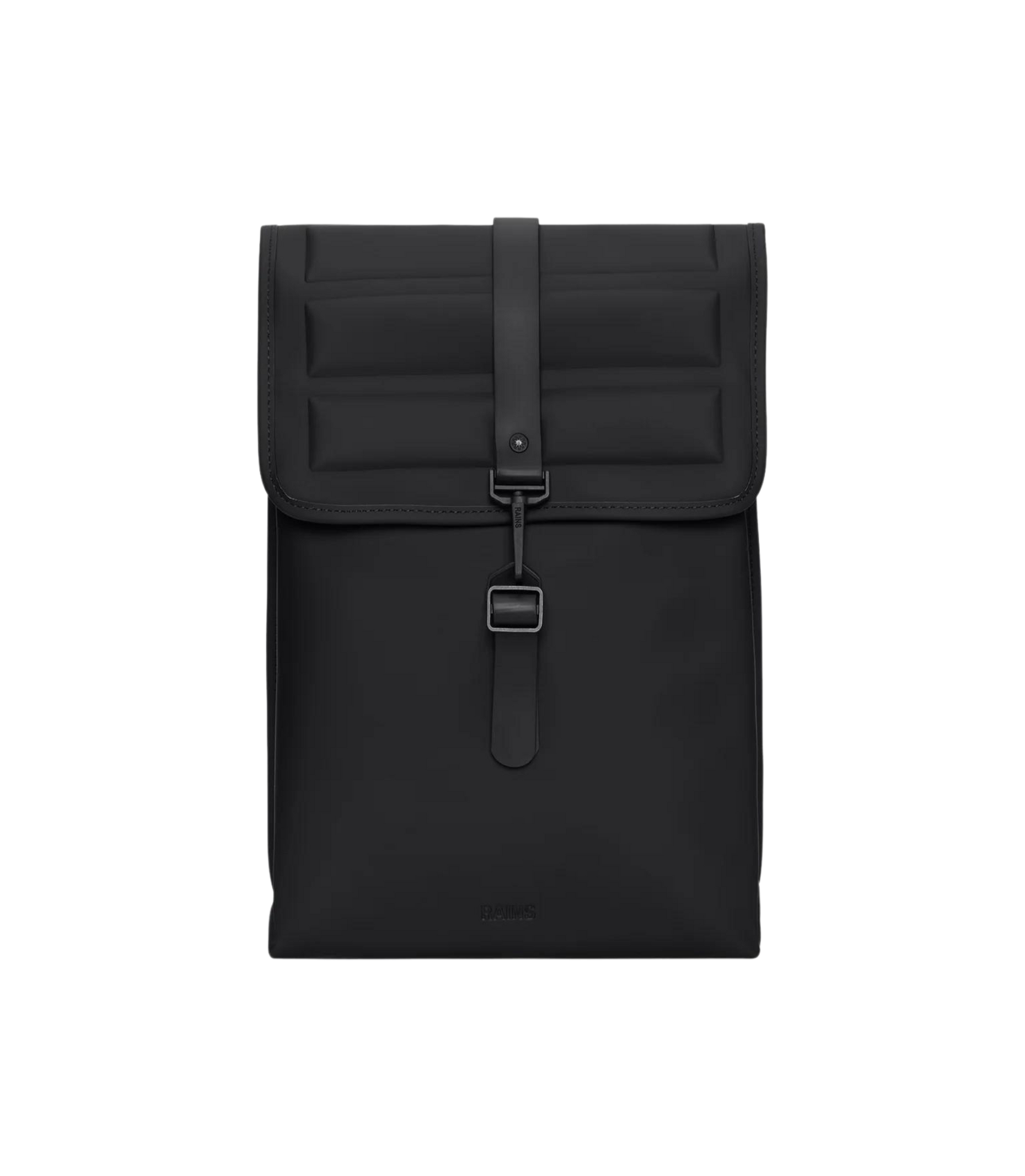 RAINS Shield Rucksack Black