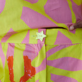 Short Dr Bloom Star Flores Amarillo - ECRU