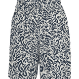 Shorts ICHI Marrakech Aop Total Eclipse Paisley - ECRU