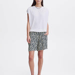 Shorts ICHI Marrakech Aop Total Eclipse Paisley - ECRU