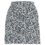 Shorts ICHI Marrakech Aop Total Eclipse Paisley - ECRU