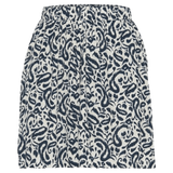 Shorts ICHI Marrakech Aop Total Eclipse Paisley - ECRU