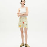 Shorts Thinking Mu Feuz Blow Luisa - ECRU