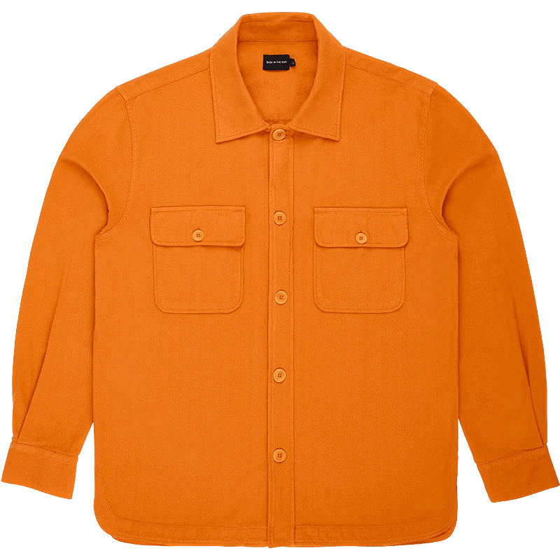 Sobrecamisa Bask in the Sun Alaia Apricot - ECRU