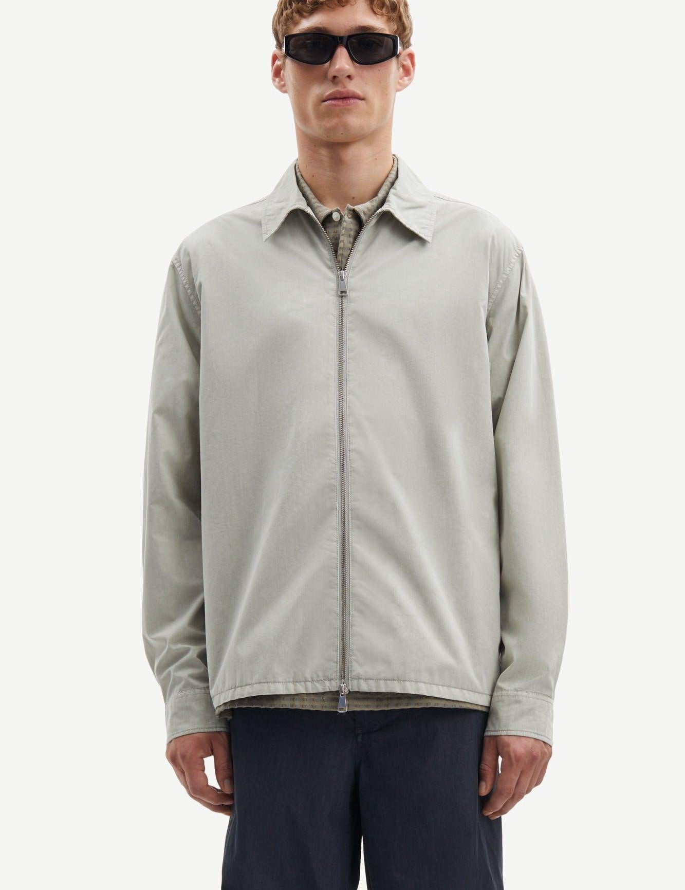 Sobrecamisa Samsøe Samsøe Saoluf Zip 15137 - ECRU