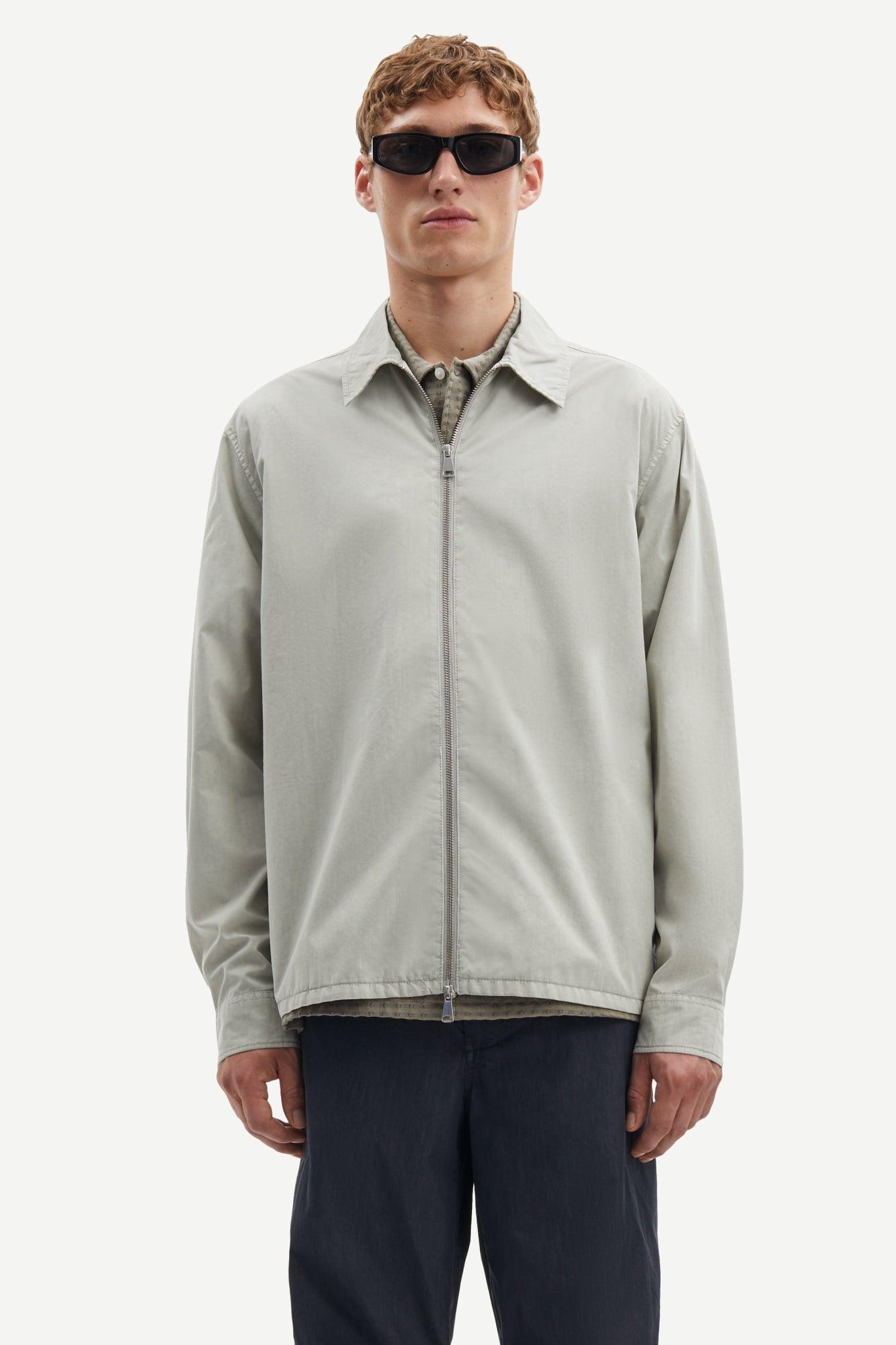 Sobrecamisa Samsøe Samsøe Saoluf Zip 15137 - ECRU