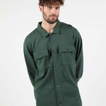 Sobrecamisa WEMOTO de Punto Waffle de Algodón - ECRU