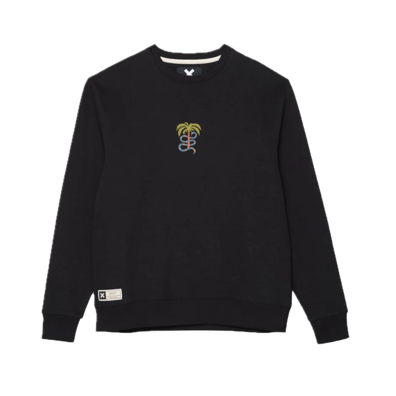 Sudadera Blue Banana Black Jungle Crew - ECRU