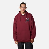 Sudadera Blue Banana Burgundy Ethnic Hoodie - ECRU