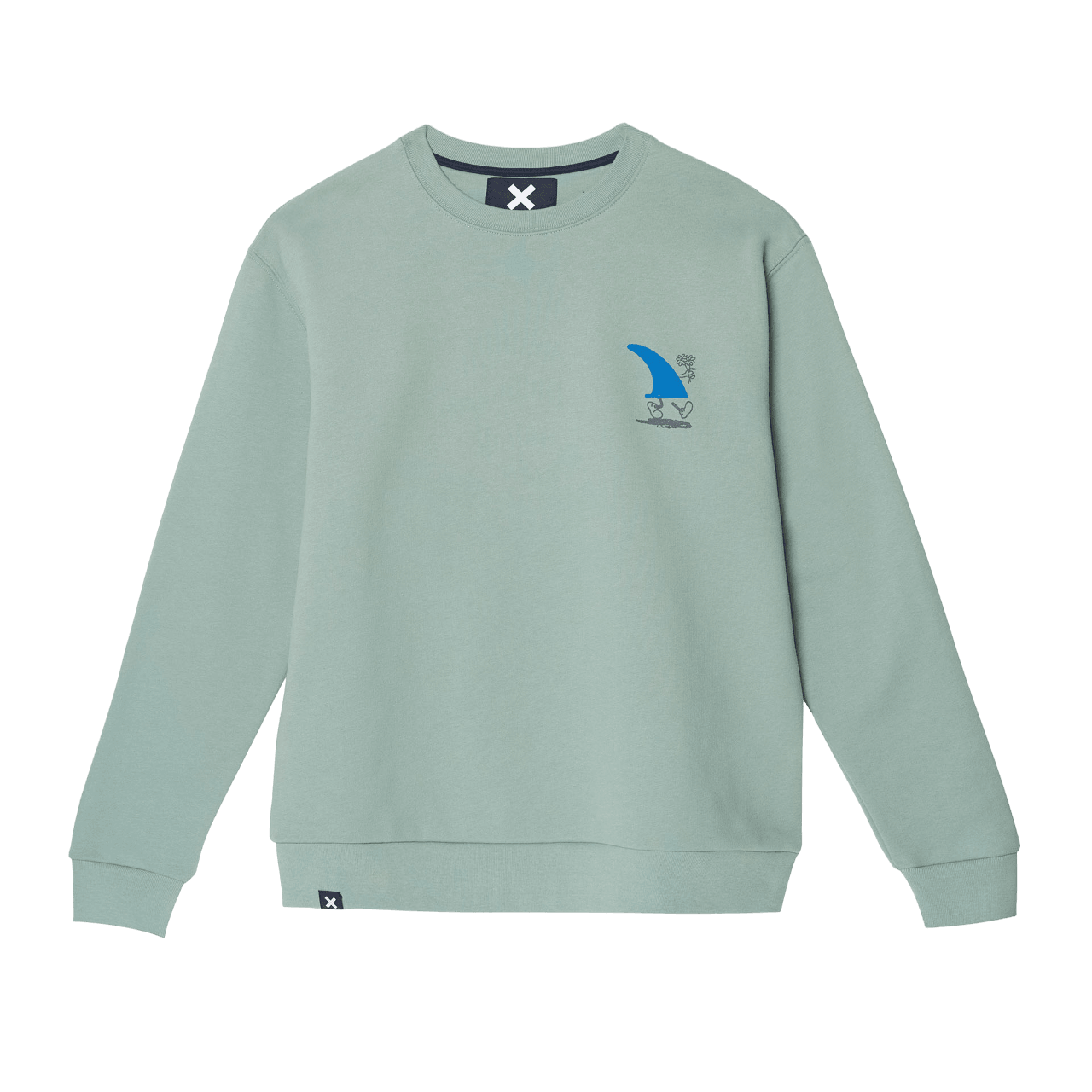 Sudadera Blue Banana Fin Mint - ECRU