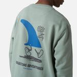 Sudadera Blue Banana Fin Mint - ECRU