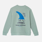 Sudadera Blue Banana Fin Mint - ECRU