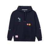 Sudadera Blue Banana Hoodie Random Navy - ECRU