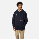 Sudadera Blue Banana Hoodie Random Navy - ECRU