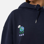 Sudadera Blue Banana Hoodie Random Navy - ECRU