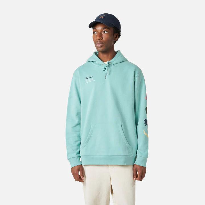 Sudadera Blue Banana Hoodie Sun Acqua - ECRU