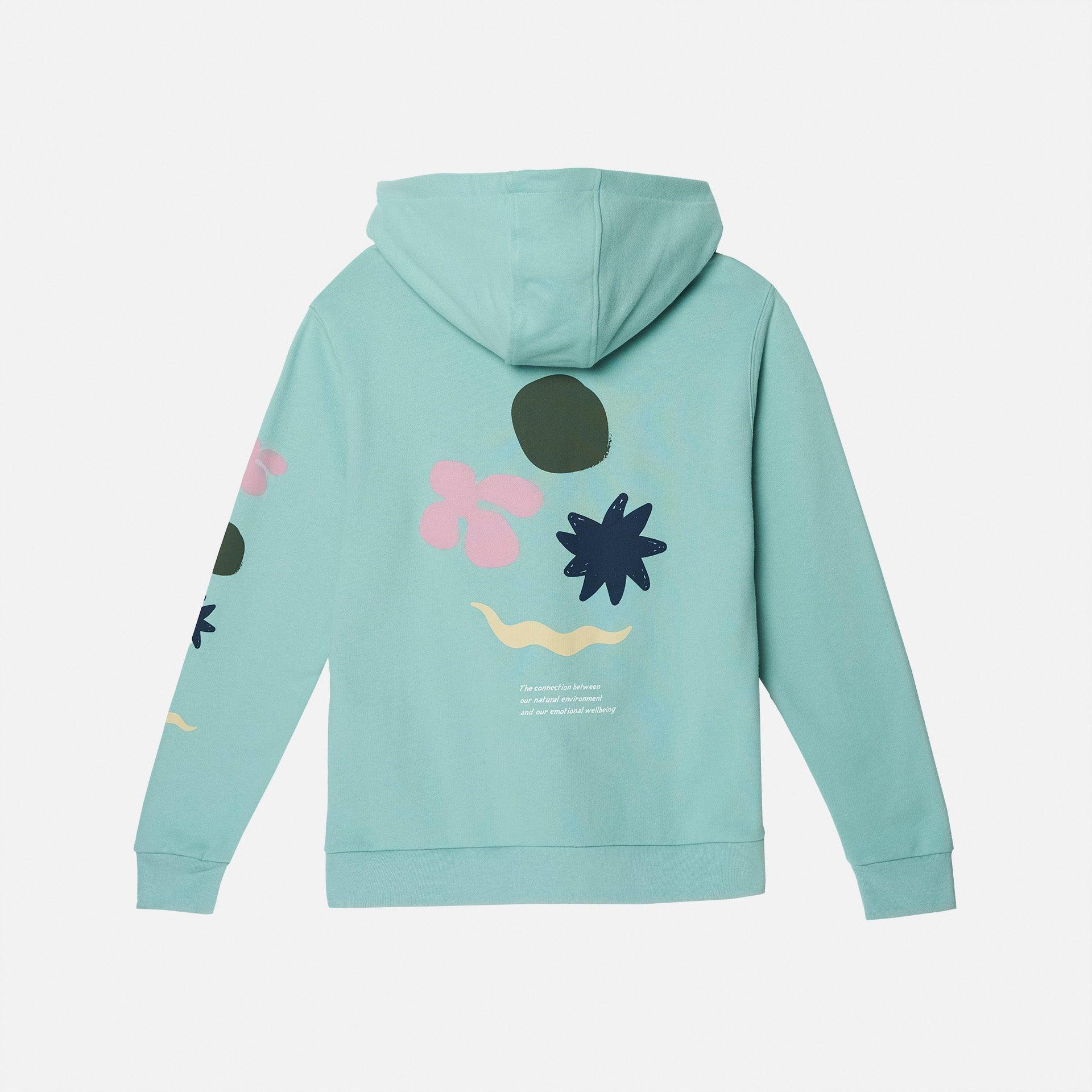 Sudadera Blue Banana Hoodie Sun Acqua - ECRU