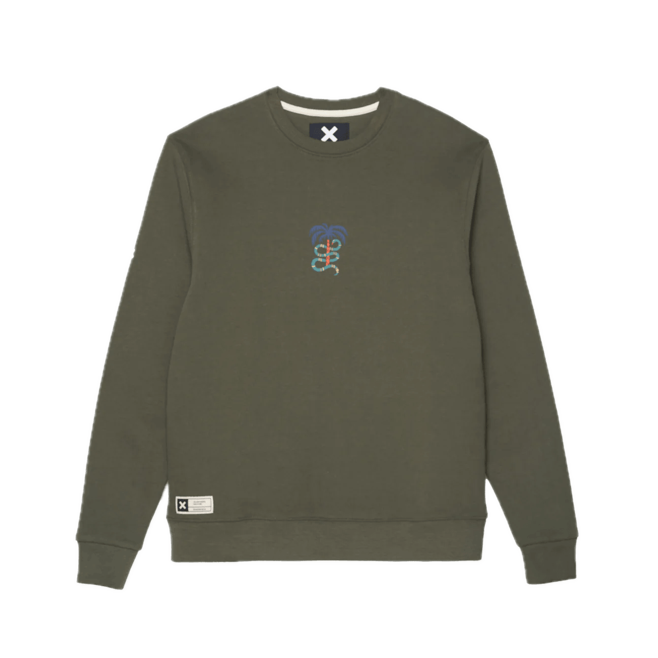 Sudadera Blue Banana Khaki Jungle Crew - ECRU