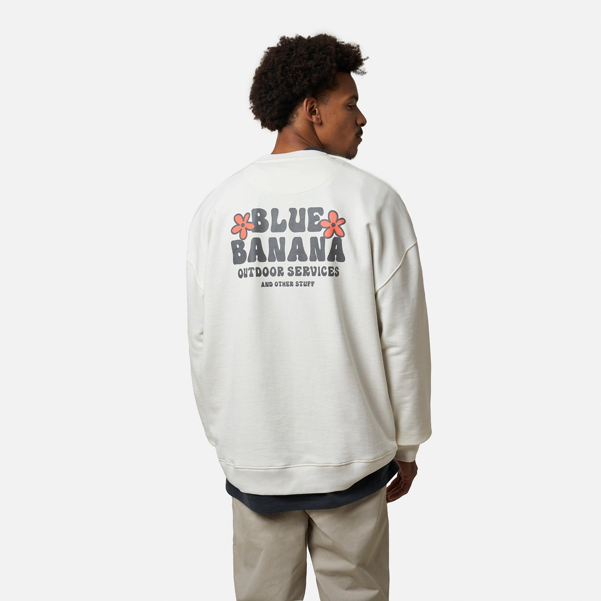 Sudadera Blue Banana Outdoor Off White - ECRU